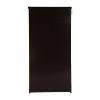 Double Door Wardrobe with Mirror in Dark Walnut | Black Shade