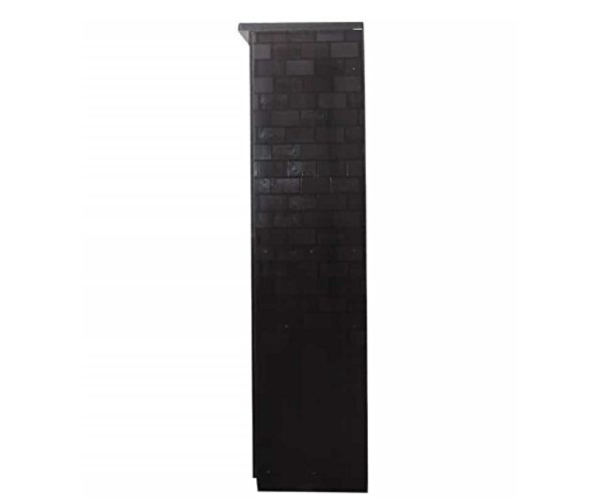 Mordern Brick Textured Double Door Wardrobe