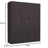 Four Door Wardrobe | Imperial Teak