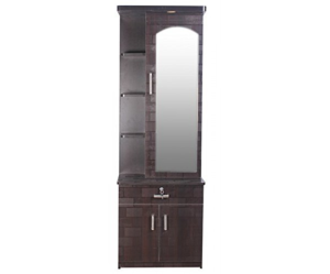 Engineered Wood Modern Brick Textured Dressing Table