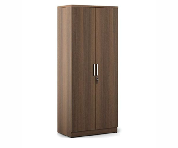 Beloved Double Door Wardrobe in Bronze Walnut Finish