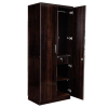 Orchid Dark Glossy Double Door Wardrobe