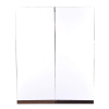 Four Door Wood Wardrobe | Brown