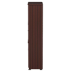 Two Door Multimedia Unit Engineered Wood Matte Book Shelf Book Cabinet With Glass Doors | Maroon