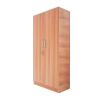 Double Door Wardrobe in Light Brown color