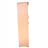 Double Door Wardrobe with Drawer | Beige