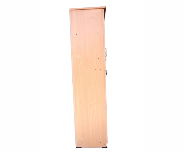 Double Door Wardrobe with Drawer | Beige