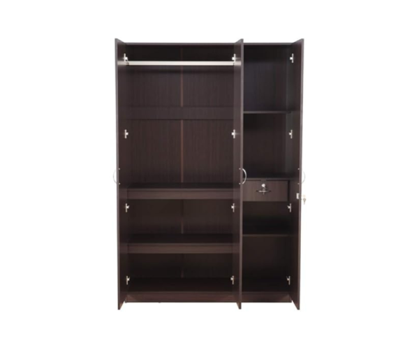 Three Door Wardrobe in Engineered Wood.