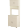 Kitchen Cabinet In High Glossy | Engineered Wood | White