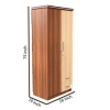 Furnish Double Door Delux Wardrobe