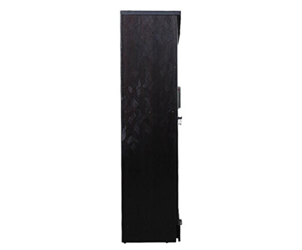 Leaf Textured Four Door Wardrobe