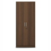 Beloved Double Door Wardrobe in Bronze Walnut Finish
