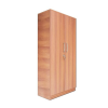 Double Door Wardrobe in Light Brown color