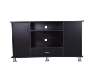 LED TV Cabinet | Unit In Dark Walnut Color
