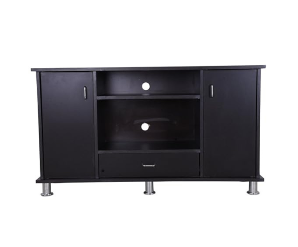 LED TV Cabinet | Unit In Dark Walnut Color