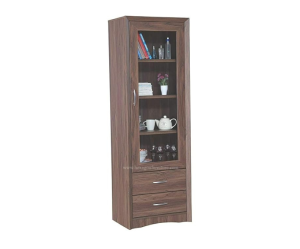Engineered Wood Single Door Multi Purpose Cabinet | Brown
