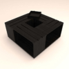 Engineered Wood Square Center Centre Table