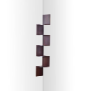 Portable Zig Zag Floating Wall Shelves | Bookshelf