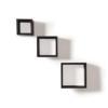 Cube Styled Floating Wall Shelves | Bookshelf | Set of 3