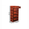 Super Deluxe Brown Shoe Cabinet | Brown