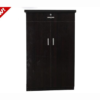 Leaf Textured Multi Purpose Double Door Shoe Rack
