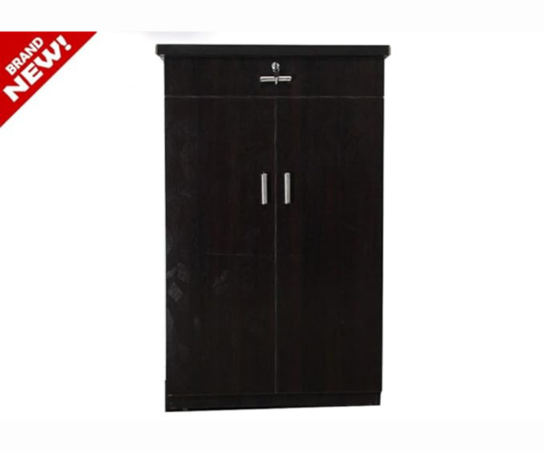 Leaf Textured Multi Purpose Double Door Shoe Rack