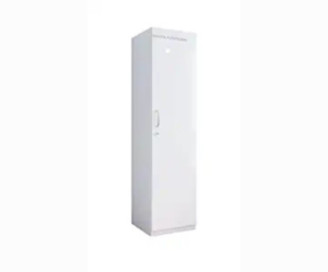 Engineered Wood Single Door Wardrobe Frosty White