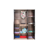 Three Door Wardrobe with Drawer and Shelves | Hanging Space | Engineered Wood | Brown