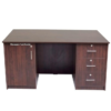 Office Table and Study Desk | Engineered Wood | Brown