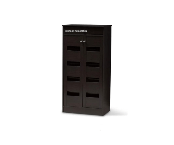 Engineered Wood Shoe Cabinet with Shelves