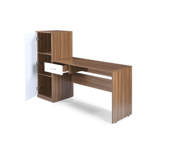 Study Table | Suede Matte Finish | Indiana Teak