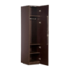 Single Door Wardrobe with 3 shelve
