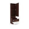 Dressing Table | Dark Brown and Frosty White