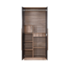 Double Door Wardrobe | Double Door Wardrobe for Clothes | Wenge and Oak Finish