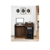 Office Table | Study Table in Dark Walnut Colour