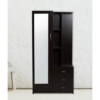 Dressing Table in Wenge Finish | 3 Drawer and Shelves