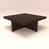 Large Grey Cushion 4 Stool Centre Table
