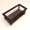 Engineered Wood Small Center Coffee Table