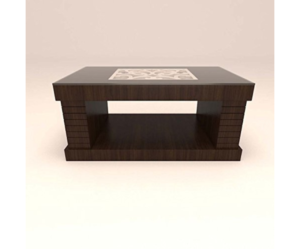 Designer Center Coffee Table in Brown Color