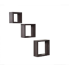 Cube Styled Floating Wall Shelves | Bookshelf | Set of 3