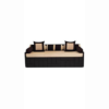 Wooden Modern Sofa Cum Bed | Brown