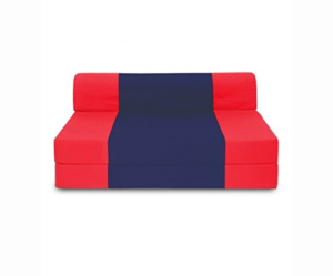 Premium Quality Red Full Foam Sofa Cum Bed