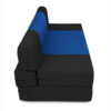 Premium Quality Blue and Black Full Foam Sofa Cum Bed
