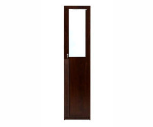 Single Door Wardrobe with Mirror and Draw