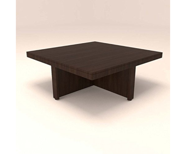 Living Room Table with Four Stool and Magenta Cushions
