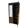 Wooden Almirah Cabinet Wardrobe with Mirror, Drawers & Double Doors