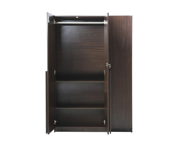 Three Door Wardrobe Without Drawer & Without Mirror