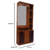 Dressing Table Nayana Teak | Natural Mahogany