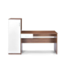Study Table | Suede Matte Finish | Indiana Teak