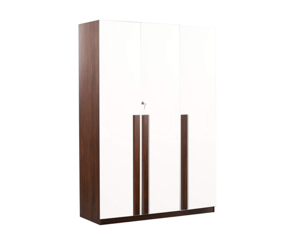 Deluxe Three Door Wardrobe Without Mirror Without Drawer
